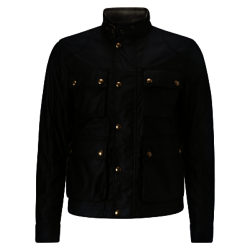 Belstaff Burgess Blouson Waxed Jacket, Black